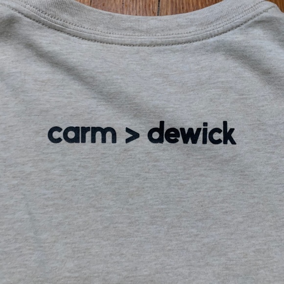 Trip Ventures Shirts Trip Ventures Handprinted Large Beige Tee On